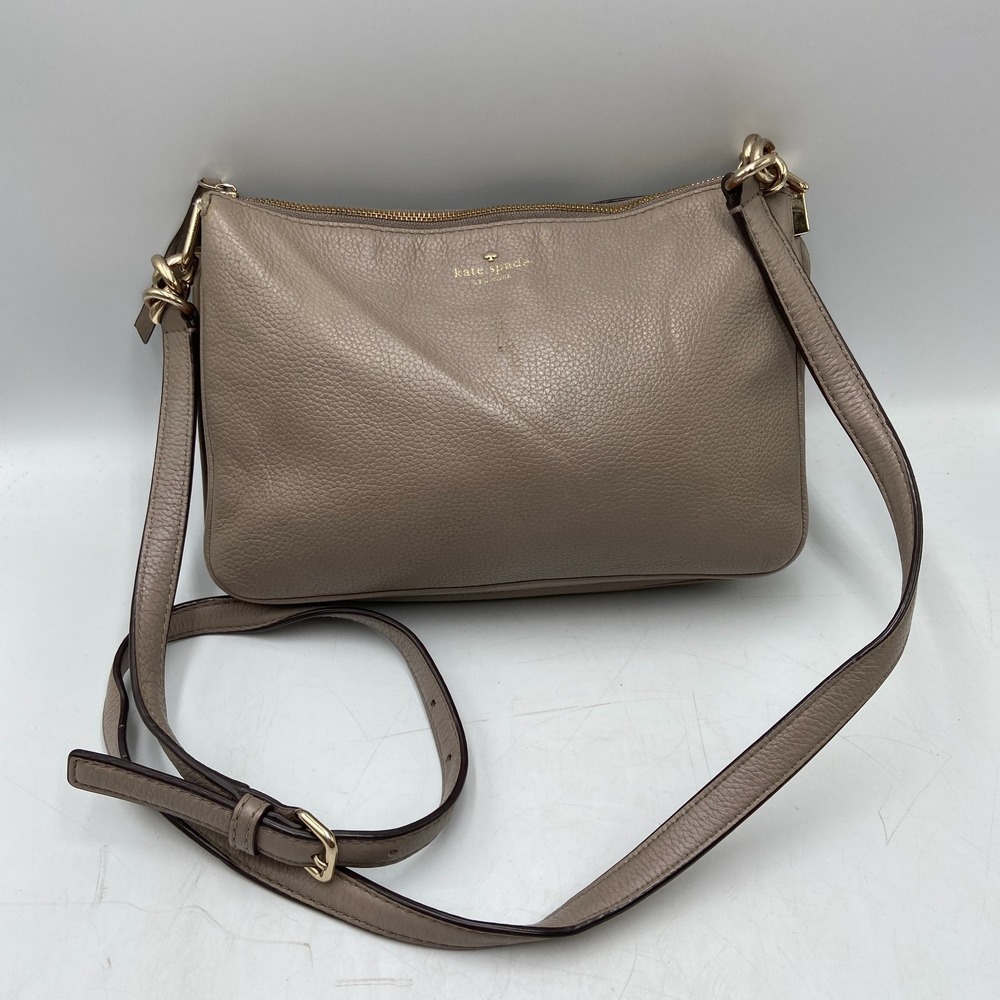 Kate Spade Bag Madelyne Larchmont Avenue Brown‎ Leather Adjustable Crossbody